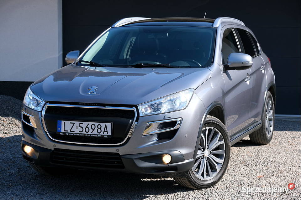 Peugeot 4008 16 eHDI 4x4 nawigacja kamera isofix Zamość sprzedam
