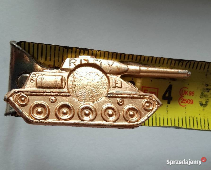 Broszka Odznaka Czołg Rudy Pozostałe Nakło nad Notecią