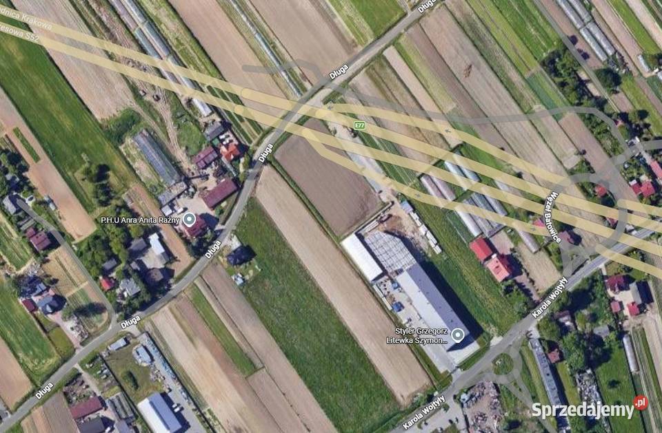 Działka budowlana z pozwoleniem na budowę Kraków Dziekanowice