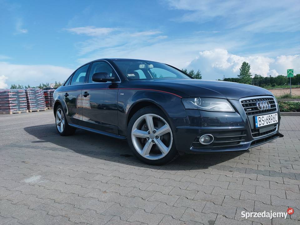 Audi A4 B8 FL Sline 20T TSFI 211 Quattro Ksenon podlaskie Suwałki