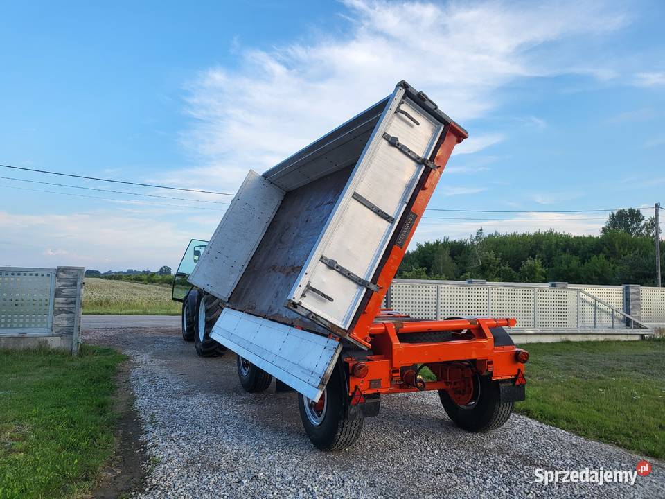 Przyczepa wywrotka rolnicza 3 stronna Góra Kalwaria