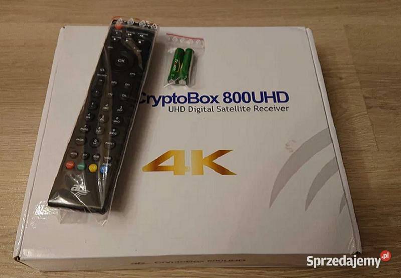 Dekoder tuner AB Cryptobox 800 UHD 4K