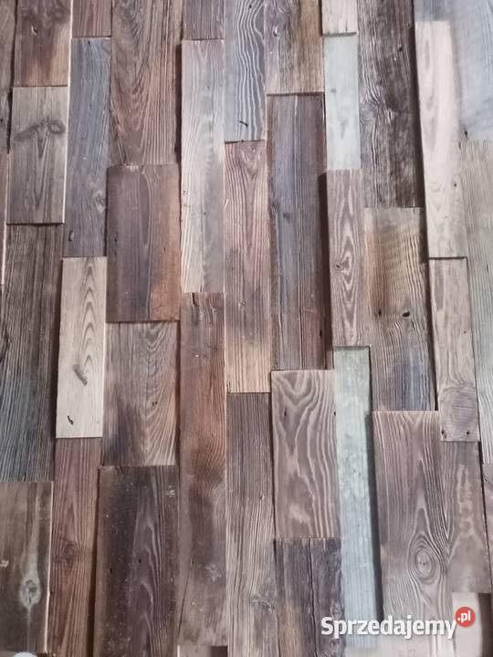 Panele ścienne Retro Loft Stare drewno Stare Okładziny elewacyjne lubelskie Janów Lubelski sprzedam