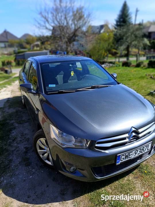 Citroen CElysee 2013r 12 72 benzyna Wałbrzych