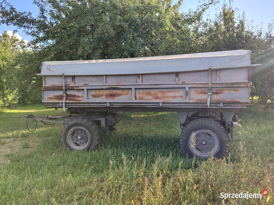 Przyczepa IFA HL 6011 rolnicza wywrotka 6T wielkopolskie Tuliszków