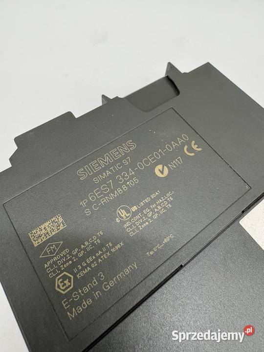 Siemens 6ES7 3340CE010AA0 Analog IO Module Pozostałe mazowieckie Warszawa