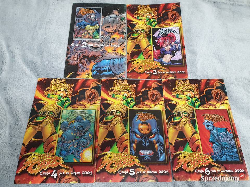 Battle Chasers zestaw 5 komiksów wydanie 1 Gdynia