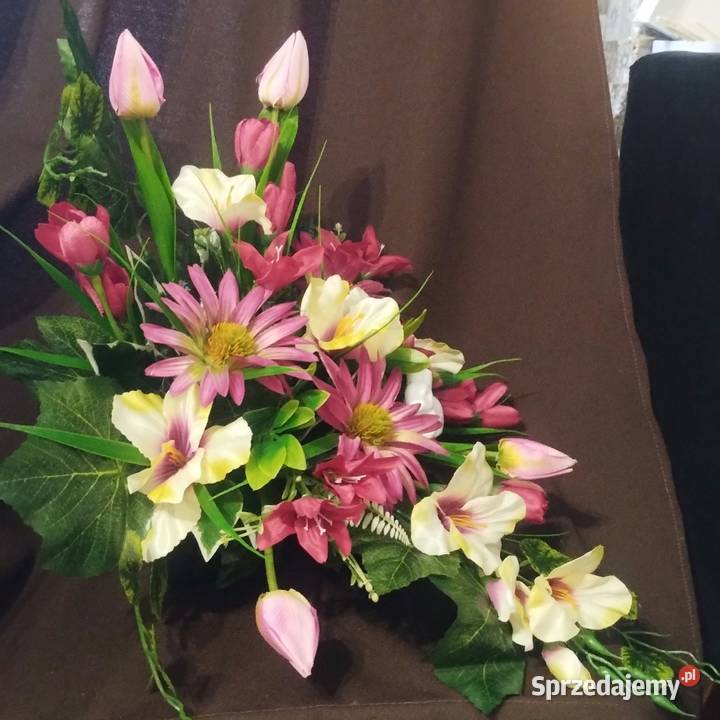 Kompozycja stroik obciążony Wyposażenie wnętrz małopolskie Koszyce sprzedam