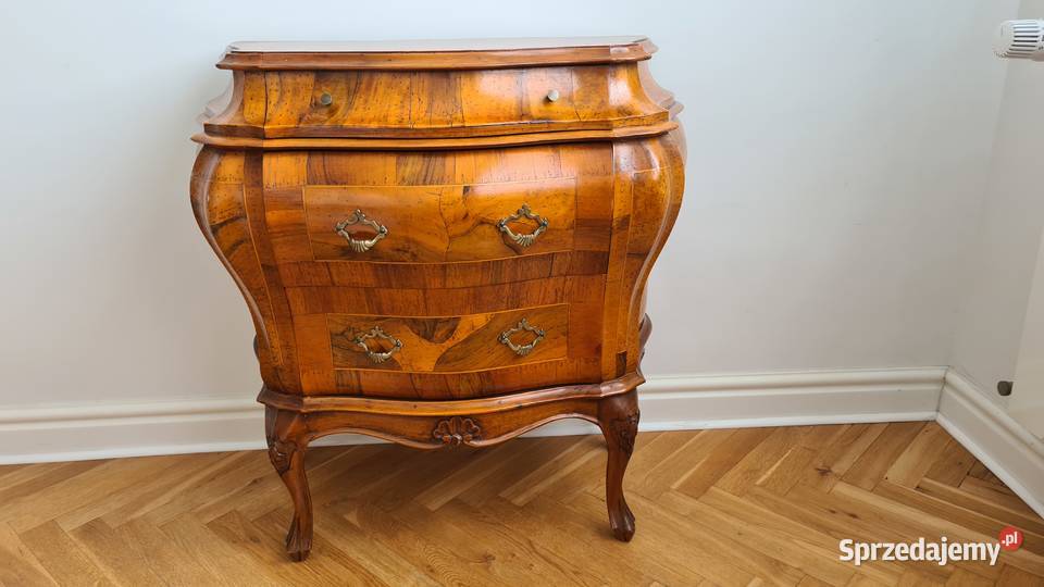 Komoda brzuchatka w stylu barokowym Leszno