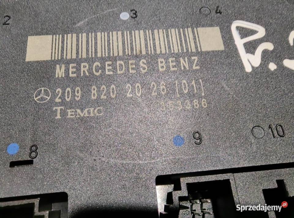 Moduł drzwi Mercedes CLK w209 prawy Żory