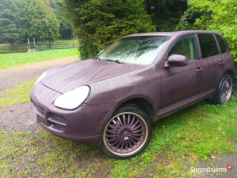 Zamienię Porsche Cayenne 4x4 45 V8 GAZ Hak Koła kupiony w Polsce Kowary