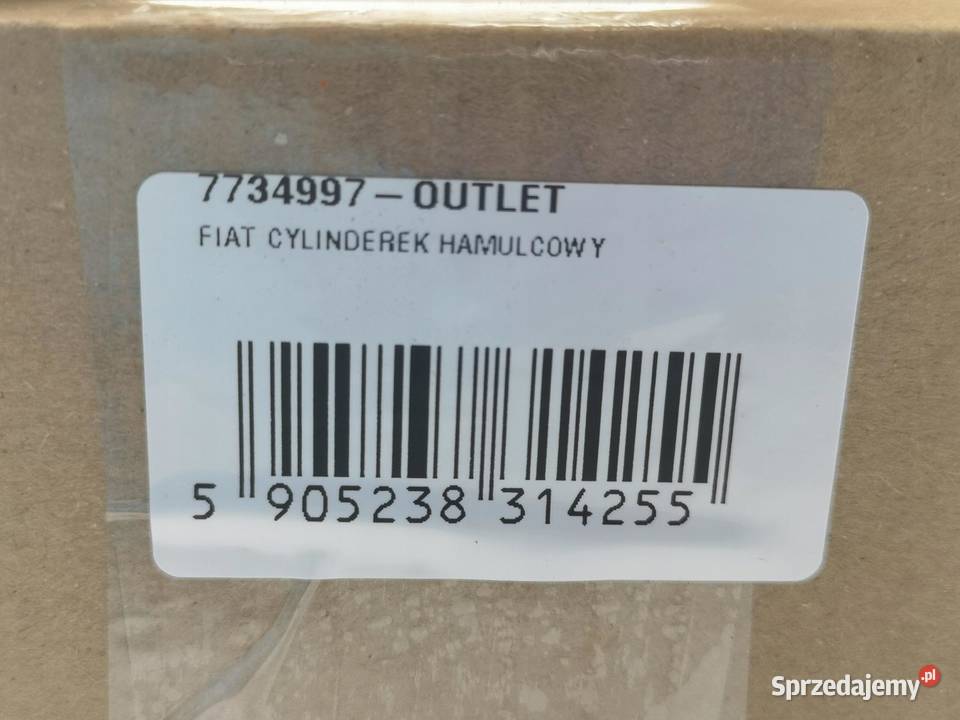 CYLINDEREK HAMULCOWY FIAT PUNTO 19932000