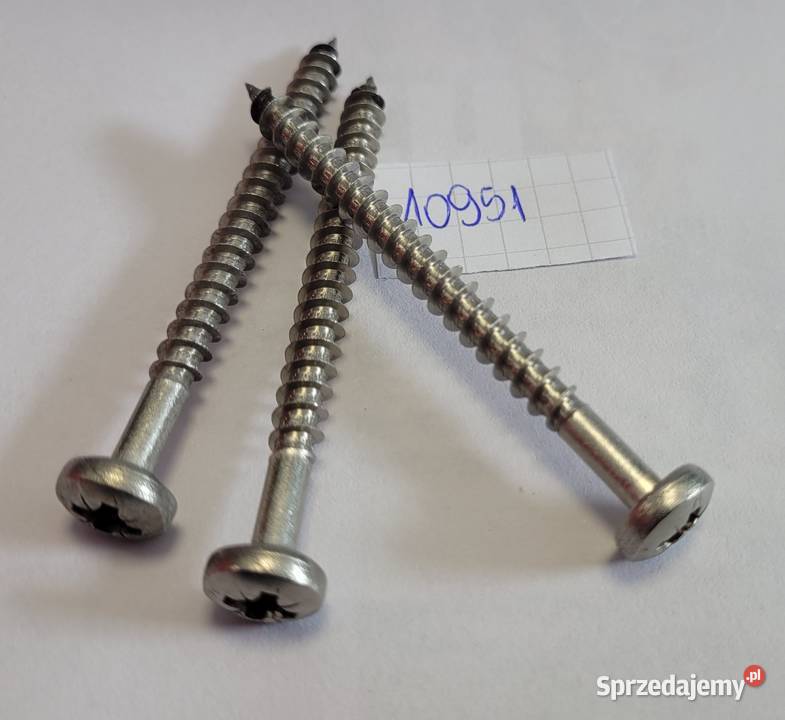 60x70 A2 Wkręt do płyt wiórowych DIN 9048 Rydułtowy