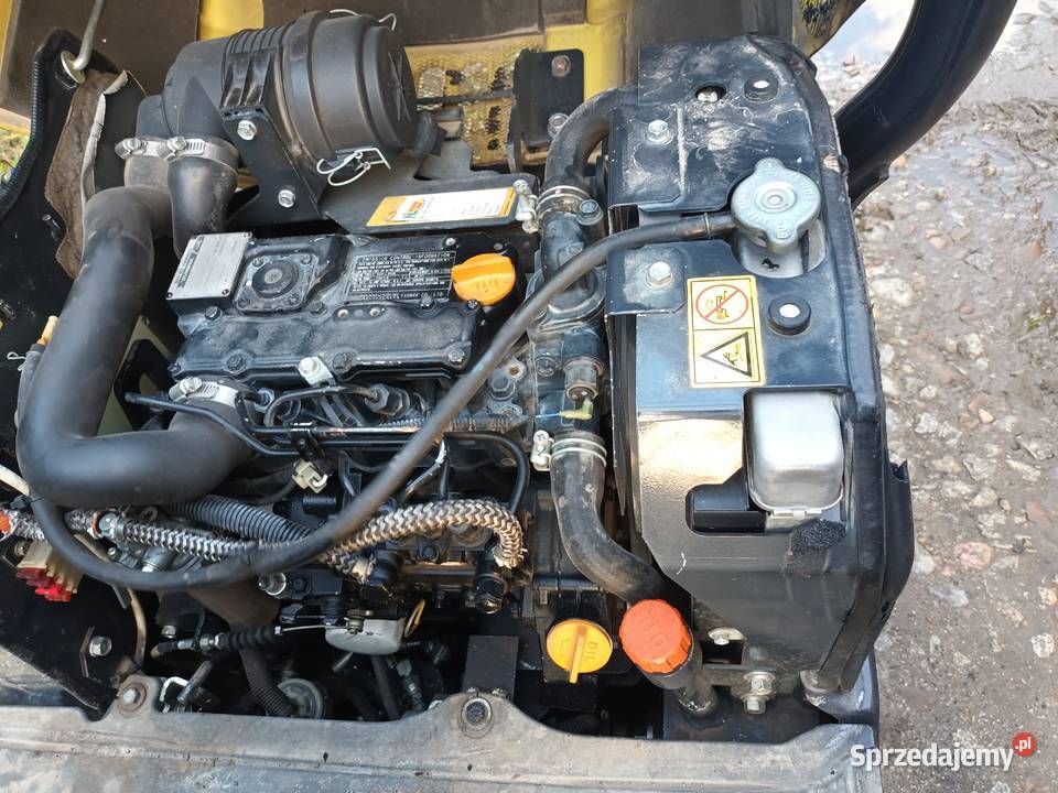 Minikoparka yanmar vio102A 1200 Biały Dunajec