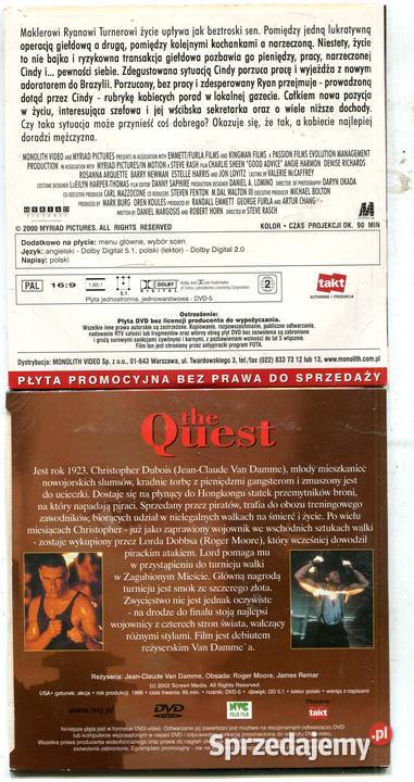 The Quest rady 2 Filmy DVD Szczecin