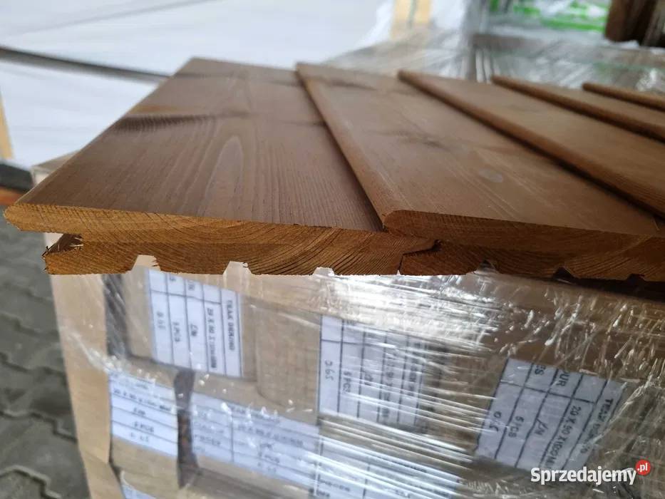 DESKA DIAGONAL ELEWACJA THERMO SOSNA TERMO Ściany i elewacje Prusice sprzedam