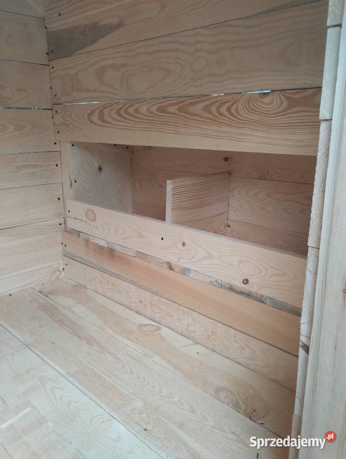 Kurnik drewniany na 810 kur130x120x170 wys Sarnaki sprzedam