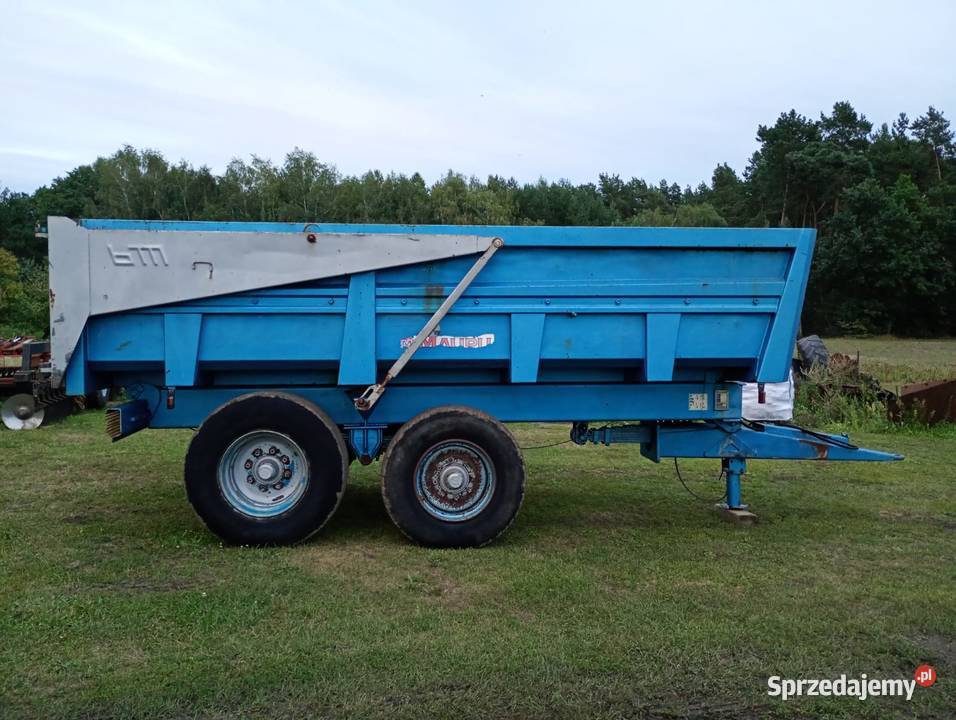 PRZYCZEPA SKORUPA MAUPU tandem RESOR 11TON Albertów sprzedam