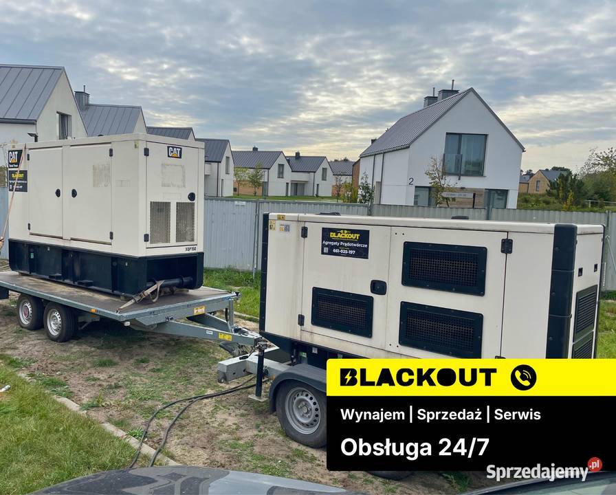 Agregaty Prądotwórcze Wynajem 247 3kW 500kW Lublin