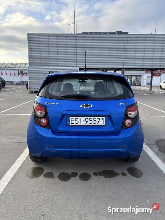 Chevrolet Aveo T300 14 benzyna 2012 Sieradz