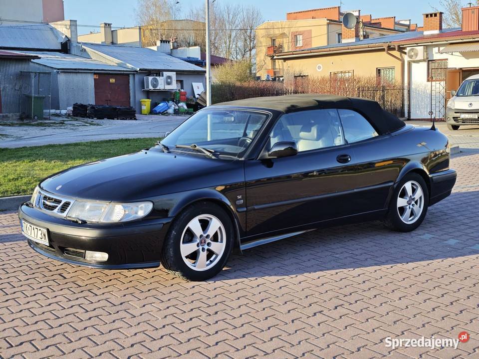 Saab 93 20 turbo Cabrio Windshot youngtimer Kielce