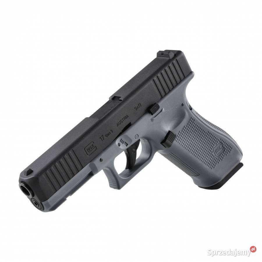 Pistolet wiatrówka Glock 17 gen5 45 mm BB szary Przyłęki sprzedam