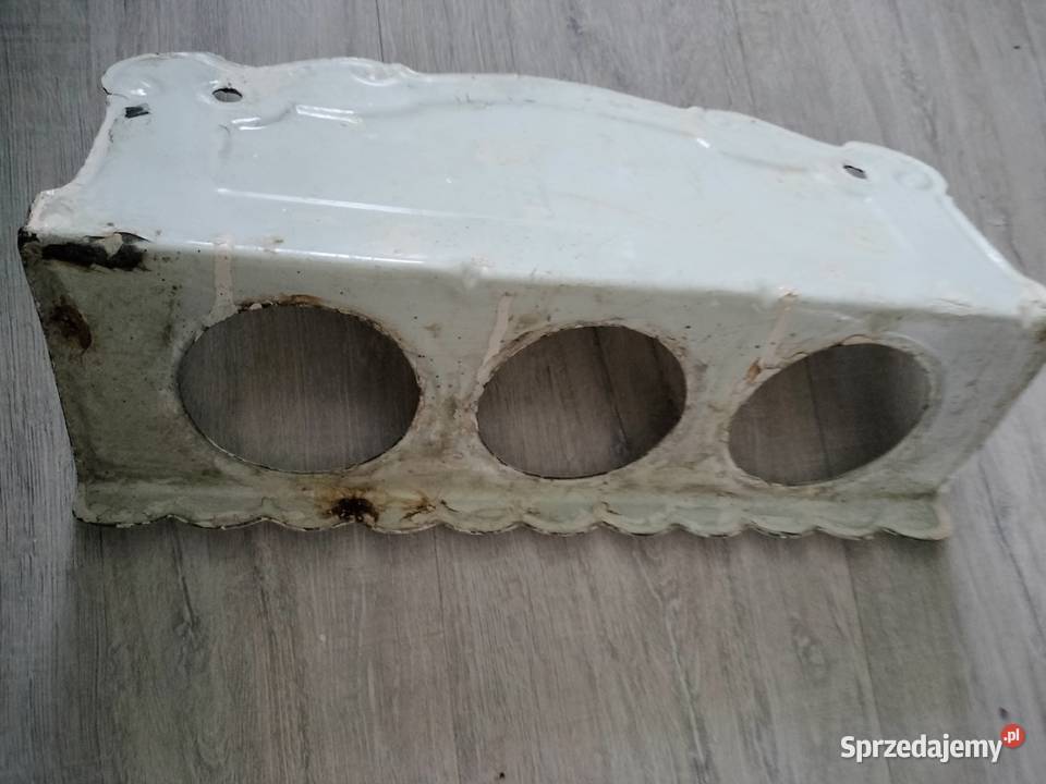 Stara metalowa półka kwietnik przyprawy vintage Choszczno