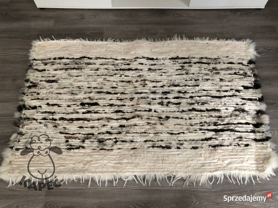 Skóra owcza skóry owcze dywan tkany DWA WZORY Zakopane