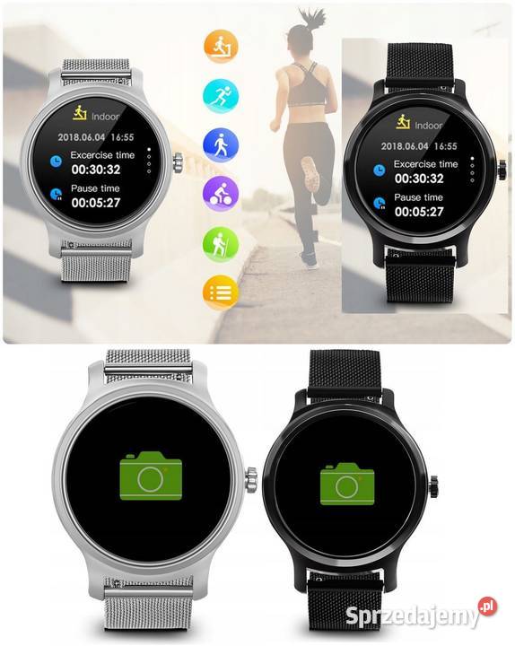 ZEGAREK SMARTWATCH OVERMAX TOUCH 26 KROKOMIERZ Zegarki Zegarki