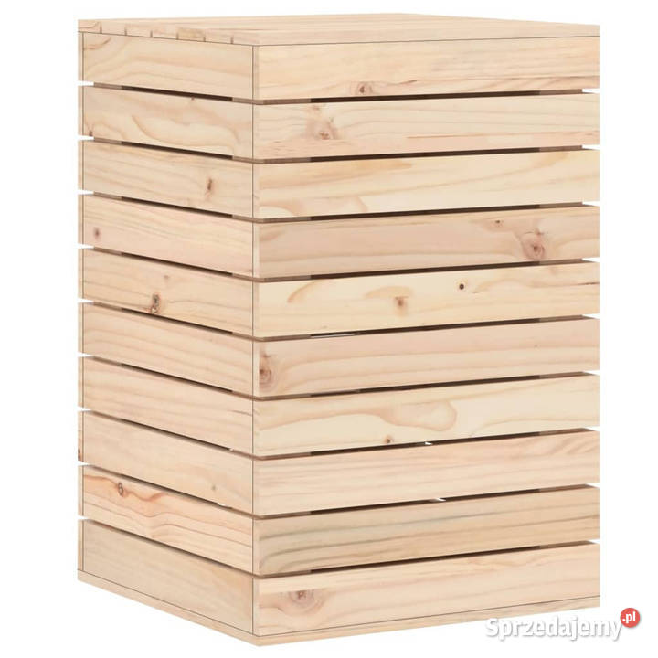 Kosz na pranie 44x44x66 lite drewno sosnowe Warszawa
