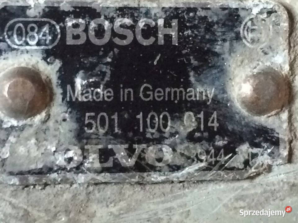 Zawór Podnoszenia Volvo Bosch 0501100014