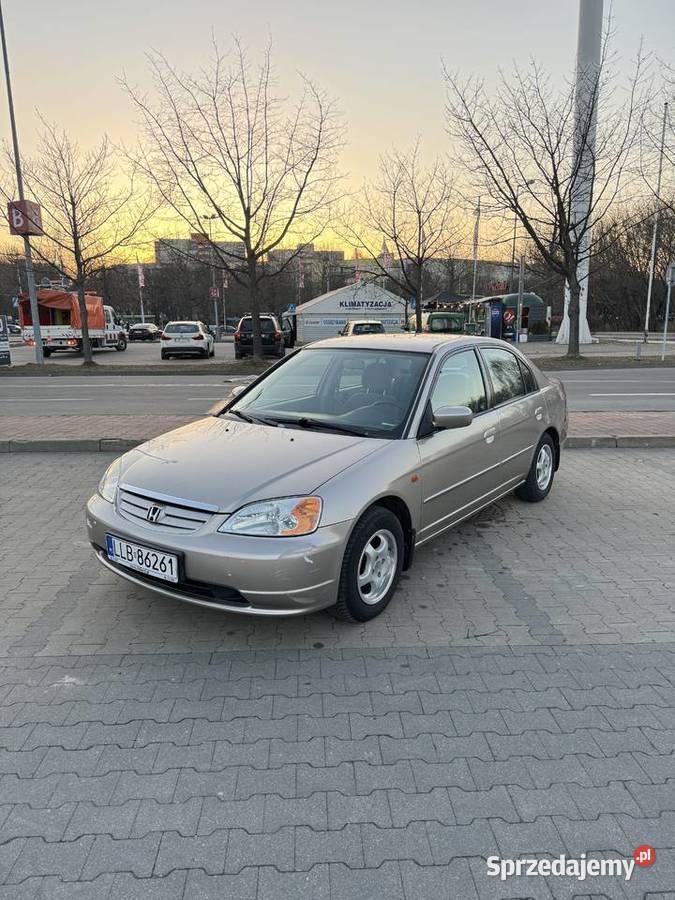 Honda Civic 16 VTEC 110 Sedan Salon Polska Klima Lublin sprzedam