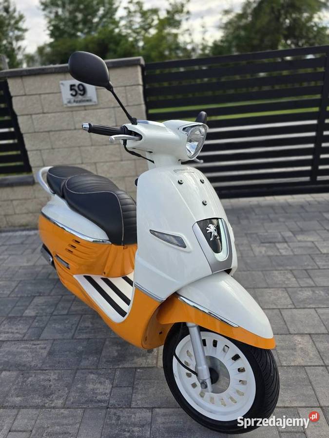 Peugeot Django 50cc Retro 4T Gaźnik Piękny