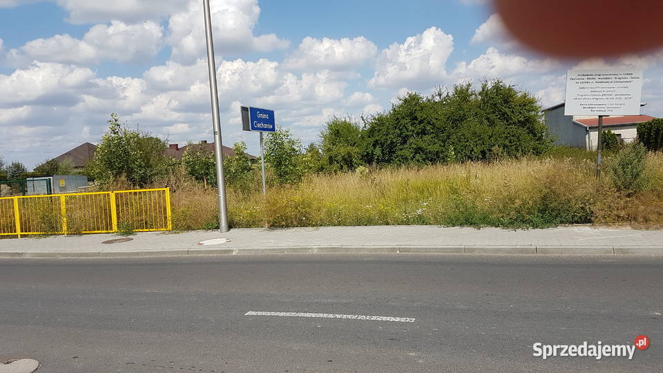 Działka budowlana Ciechanów Kwiatowa 44 mazowieckie