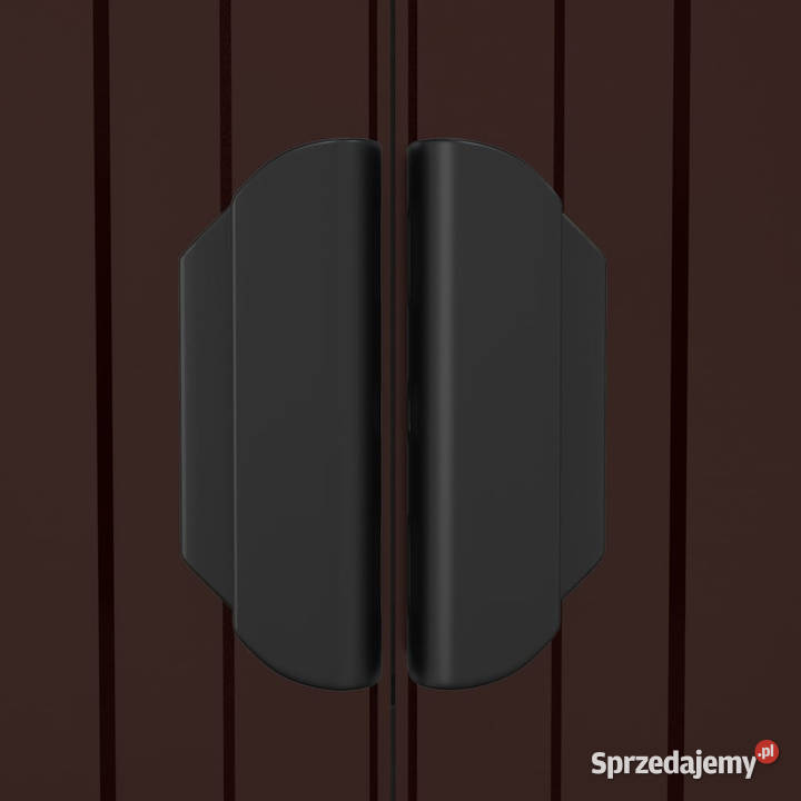Szopa ogrodowa ciemny brąz 192x523x223 stal Warszawa