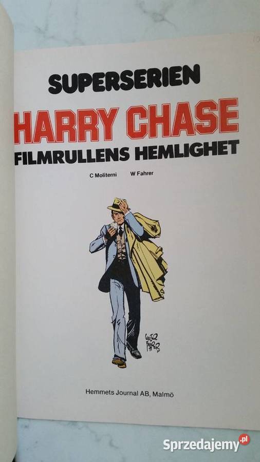HARRY CHASE Filmrullens Hemlighet Superserien 2 Puławy sprzedam