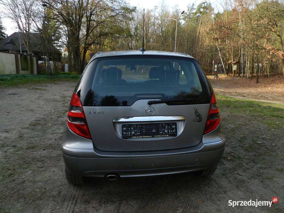 MercedesBenz Klasa A W169 AUTOMAT Avanqarde 17 Puszczykowo