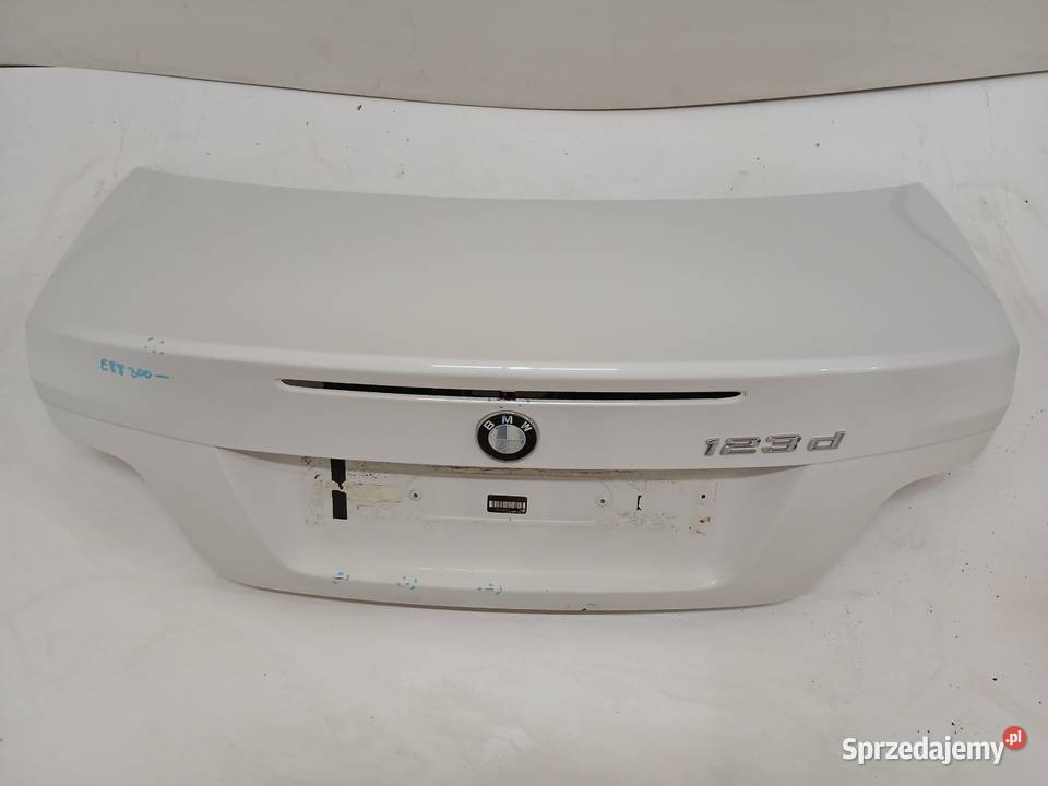 KLAPA BAGAŻNIKA TYLNA BMW E88 300 Strzyżewice