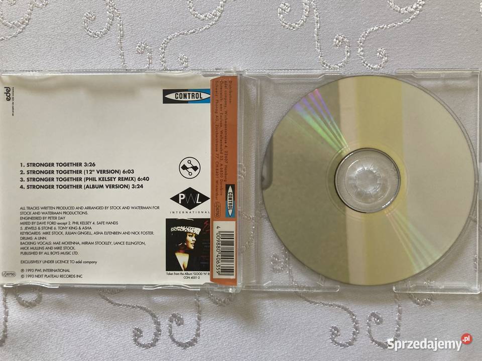 Płyta CD Single Sybil Stronger Together Lata 90 śląskie Czerwionka-Leszczyny