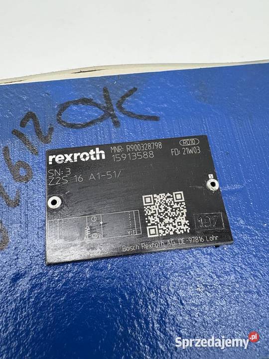 Rexroth Z2S 16 A151 R900328798 Hydraulic valve mazowieckie Warszawa