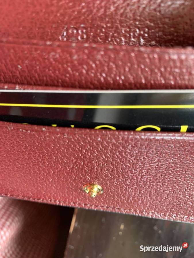 Portfel skórzany Gucci Warszawa