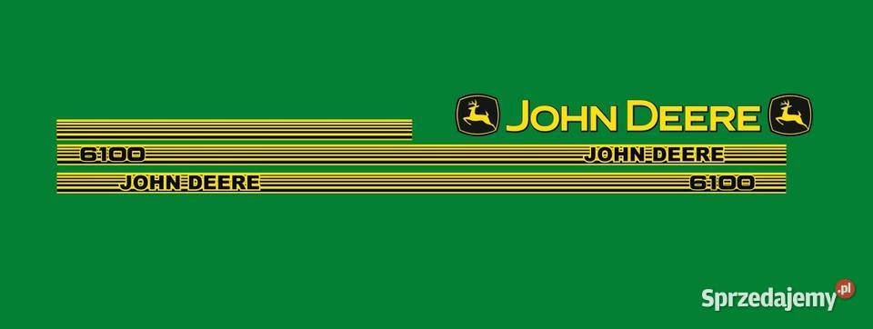 Naklejki John Deere 6100 i inne modele super Bydgoszcz sprzedam