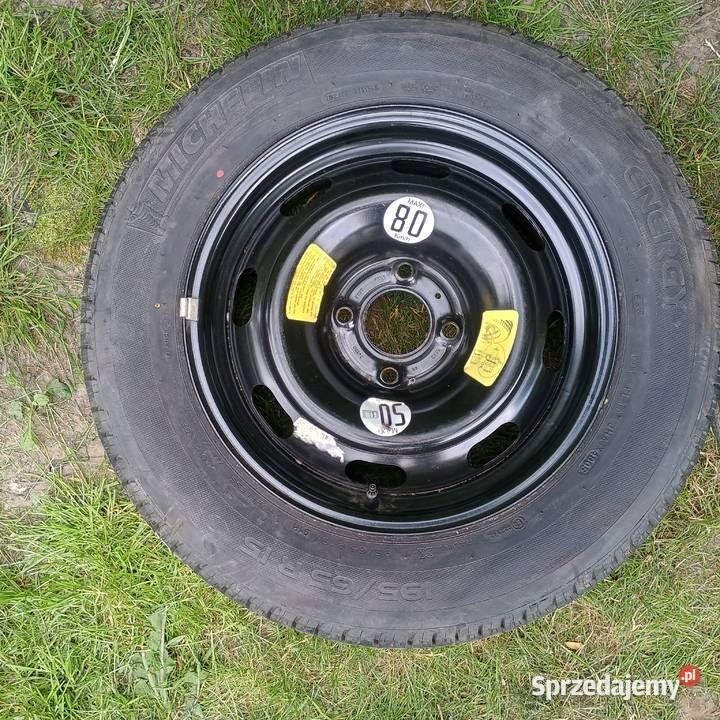 Kolo zapasowe 15 lewarek zestaw Citroen 4x108 lubelskie Lublin