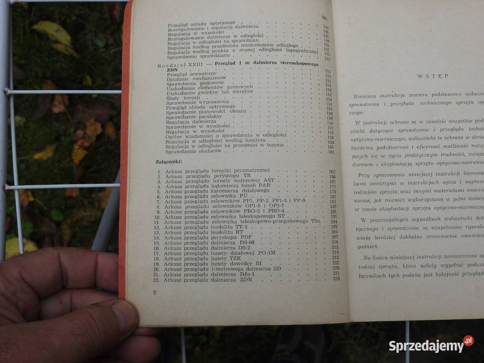 Instrukcja Uzbrojenia 1959 Warszawa 236 stron