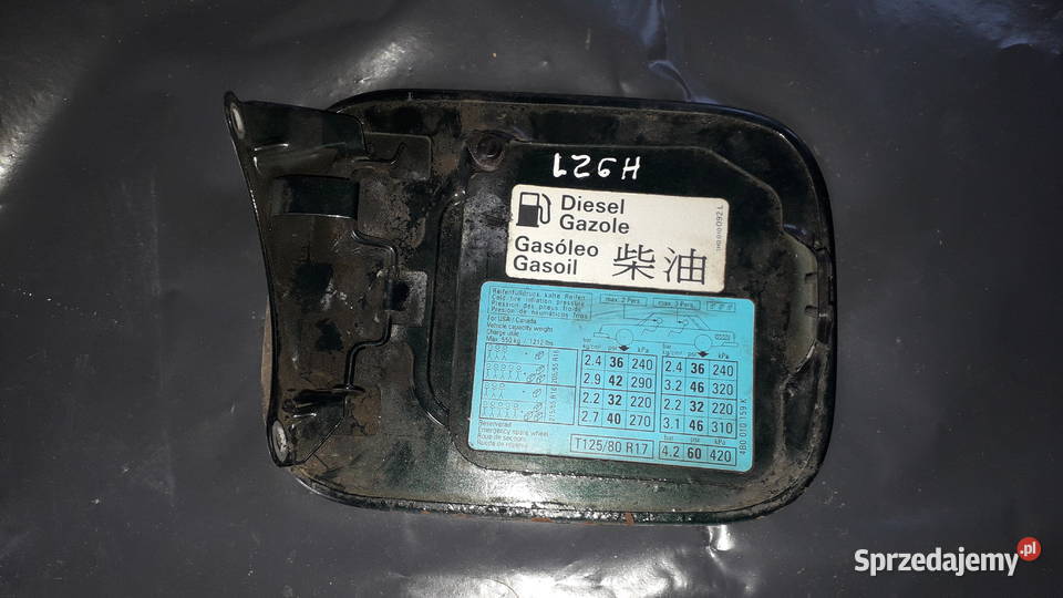 Klapka wlewu paliwa audi A6 C5 LZ6H Rok produkcji 2000 podlaskie Sokółka sprzedam