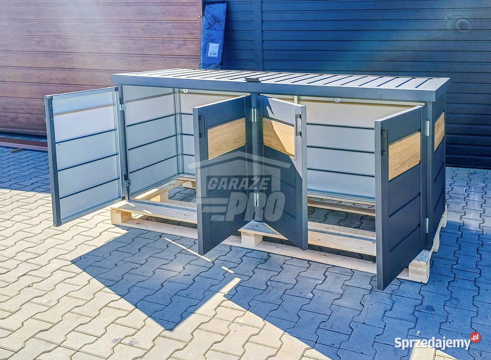 Zabudowa koszy na śmieci wiata obudowa Dąbrowa Górnicza sprzedam