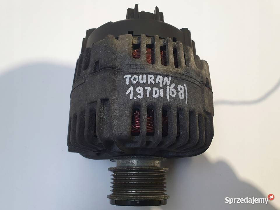 ALTERNATOR VW Touran 19 TDI valeo 06F903023F Rudka