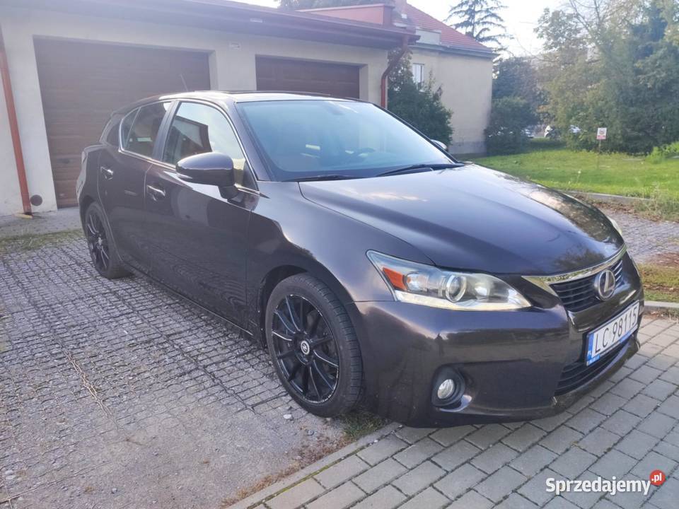 Lexus CT200H prywatnie skórzana tapicerka lubelskie Chełm