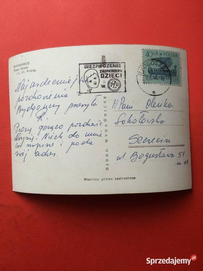 2338 Widokówka Bydgoszcz sprzedam