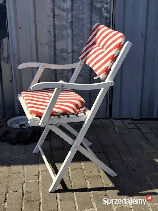 Stylowe Krzesło Składane Vintage Lata 60 Poddębice
